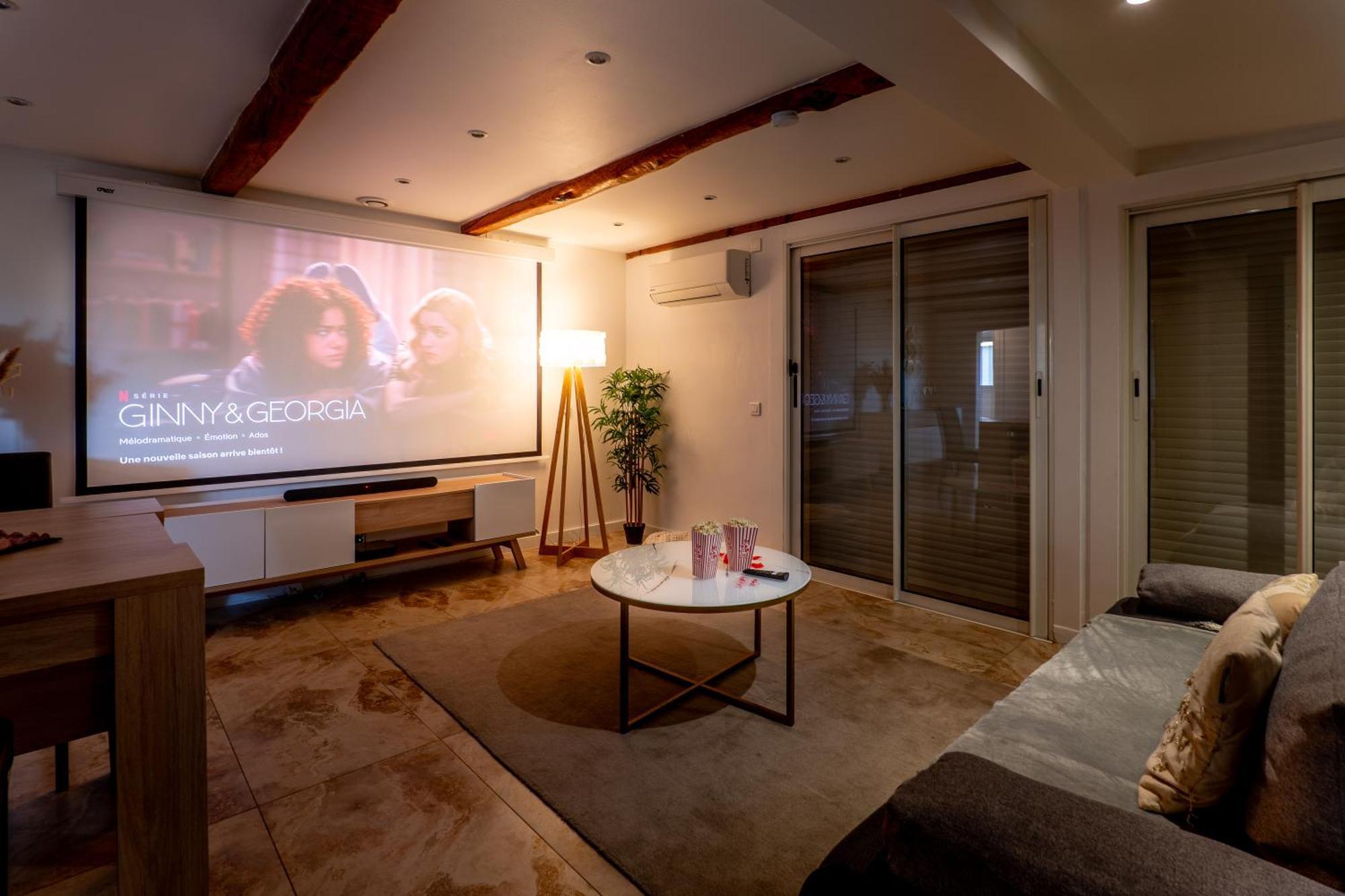 Piscine-Jacuzzi-Videoprojecteur-Clim La Perle Rare Villa Mougins Eksteriør billede